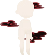 妖しい黒雲の画像