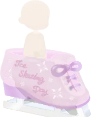 スケートシューズのそりの画像