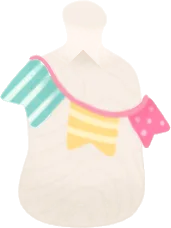 ごきげんな旗の画像