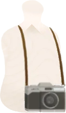 レトロなカメラの画像