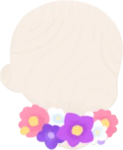 花のえりまきの画像