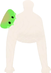 肩のせぬいぐるみ・ハエトリソウの画像