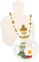 フレーバーボトルネックレスの画像