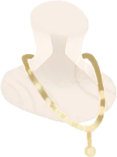シンプルネックレス・ロングの画像