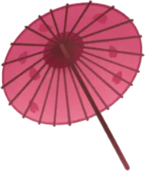 花見の和傘の画像