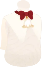 リボン付きビッグカラーの画像