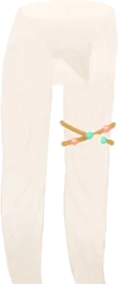 オリエンタル風ビーズレッグアクセの画像