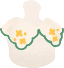 朝の森のフリルカラーの画像
