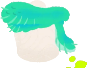 フェイクファーマフラー1の画像