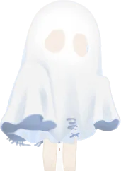 ゴーストのシーツの画像