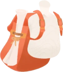 探検家の丈夫なバックパックの画像