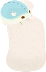 モチハムトイ・水色の画像