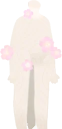 散りばめられた桜の画像