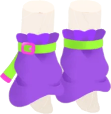 ベルト付きレッグウォーマーの画像