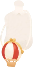 気球ポシェットの画像