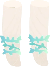 ツタのアンクレットの画像