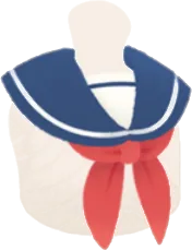 トリコロールのセーラーカラーの画像