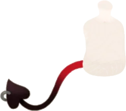 ピアス付きデビルしっぽの画像