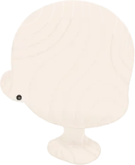 シンプルな黒ピアスの画像