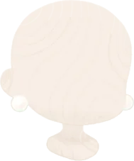 真珠のイヤリングの画像