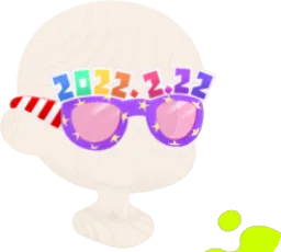 記念眼鏡・2022年2月2日の画像