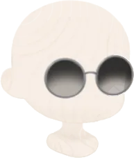 グラデ黒サングラス・大の画像