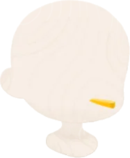くわえポテトの画像
