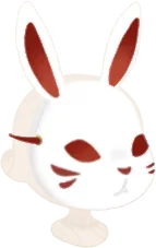うさぎ面の画像