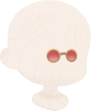 みやびな赤眼鏡の画像