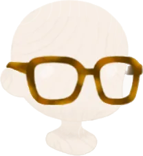 大人メガネの画像