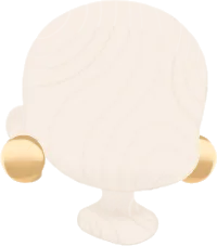 大ぶりゴールドピアスの画像