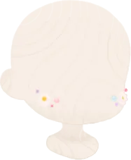 花咲く目元の画像