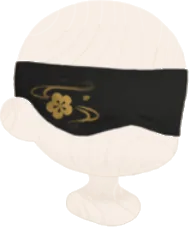 刺繍入りアイマスクの画像