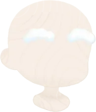 ふわふわ泡の眉の画像
