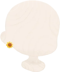 おだやかひまわりビアスの画像