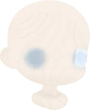 幽魂メイクの画像