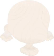 白い花のイヤリングの画像