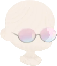 カラーレンズサングラスの画像