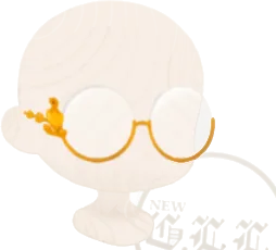 GL.L.金縁メガネの画像