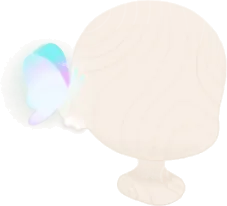 まぼろしの蝶のイヤーカフの画像