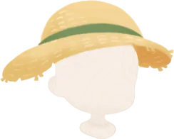 麦わら帽子の画像