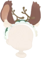 角付き森のヘッドドレスの画像