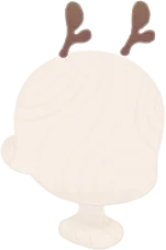 小さな小鹿の角の画像
