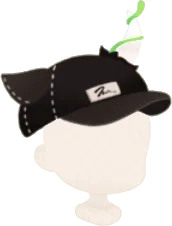 骨が生えたキャップ帽の画像