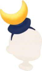 月のヘッドドレスの画像