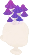 頭上のおばけキノコの画像
