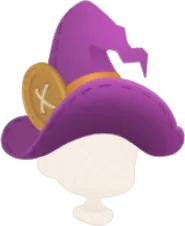 魔女っ子の帽子の画像