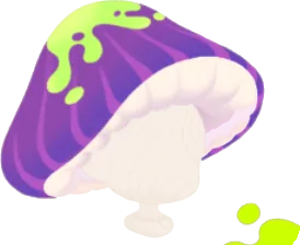 毒々しいキノコハットの画像