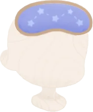 星柄のアイマスクの画像