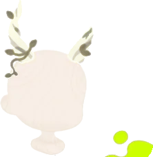 折れた枝のツノの画像